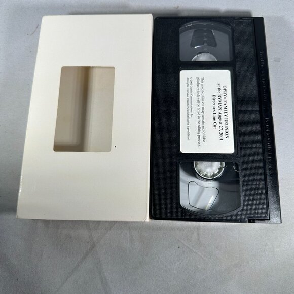 Opry Family Reunion At The Ryman August 27 2001 Directors Line Cut VHS Tape - Picture 2 of 3